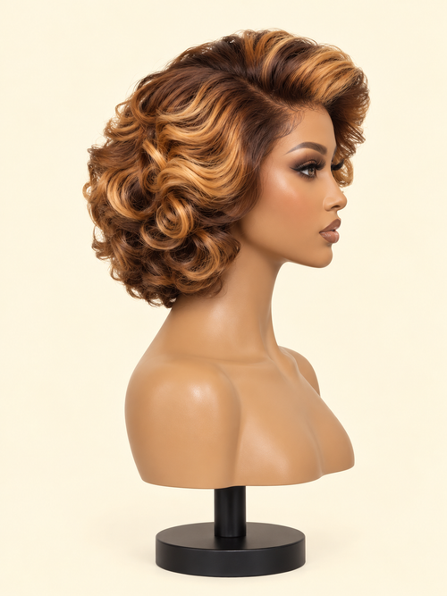 Amara | 5×5 Transparent Lace Loose Curl Wig (Copy)