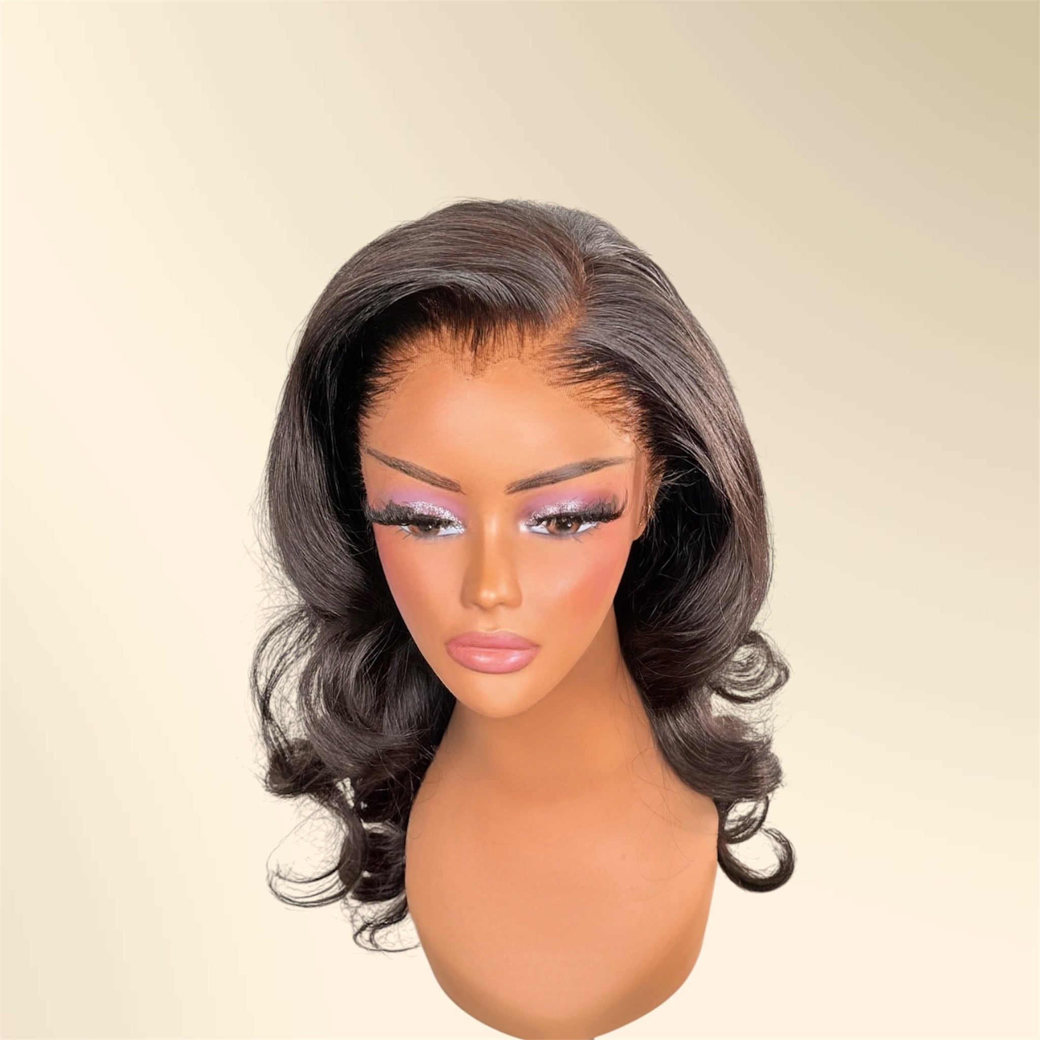 Custom 4x4 HD Lace Closure Wig
