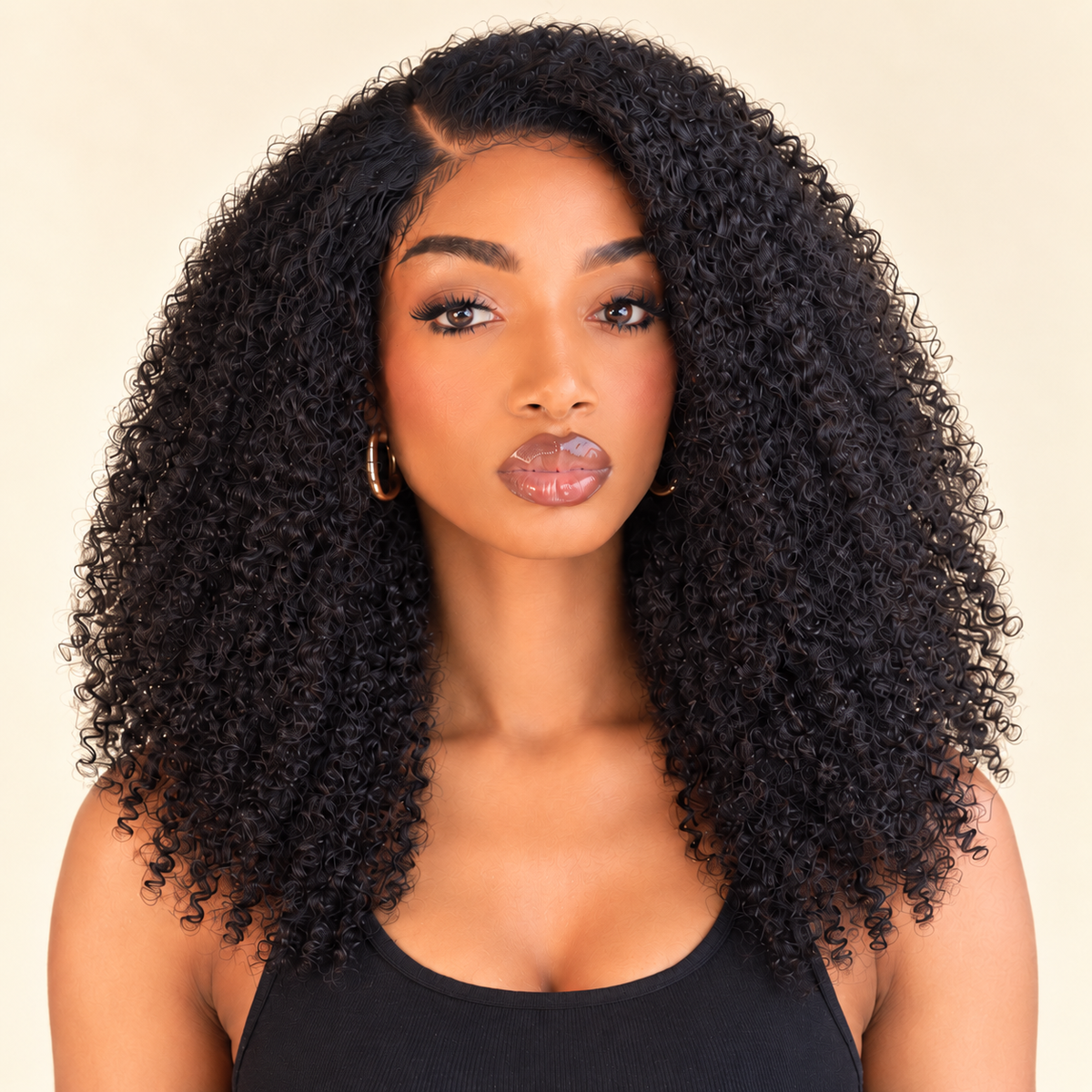 Custom Kinky Curls Wig