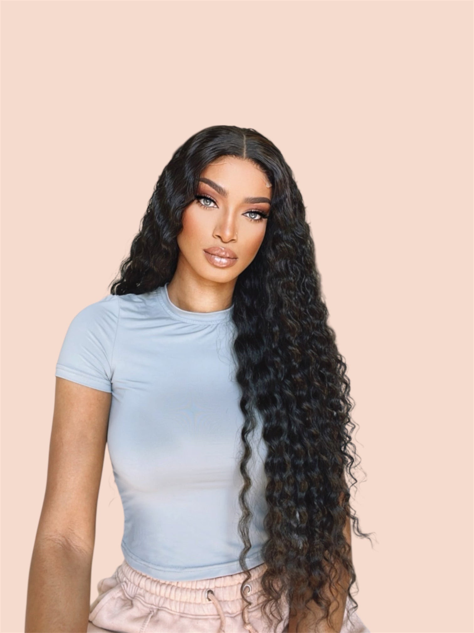 HD 13x4 Lace Frontal Italian Curls Wig