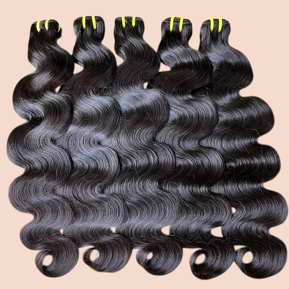 Body-Wave Vietnamese Double-Draw hair bundles 10-28 Inch