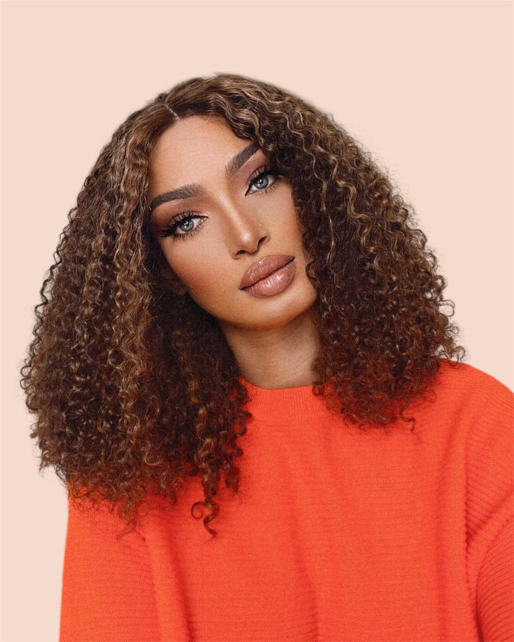 TP 4x4 Lace Closure Pixie Curls Wig