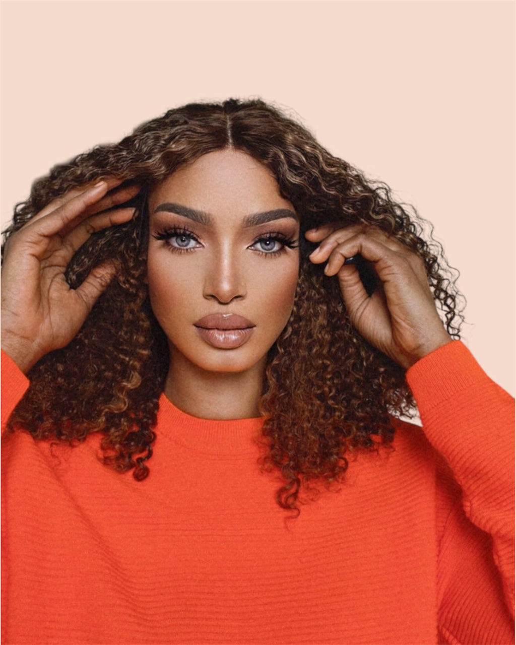 TP 4x4 Lace Closure Pixie Curls Wig