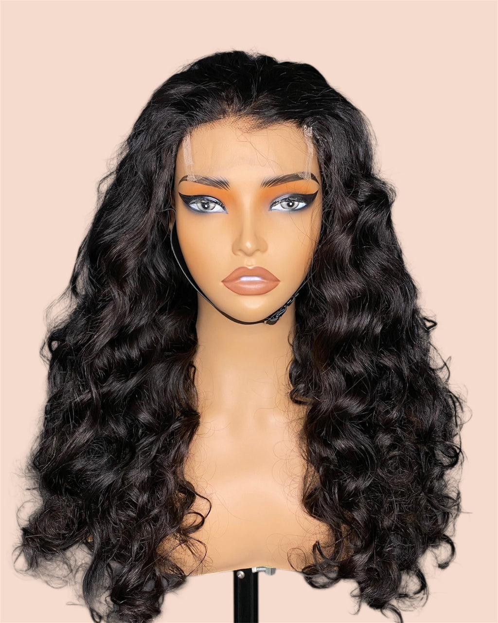 HD 5x5 Lace Closure Loose-Wave Wig